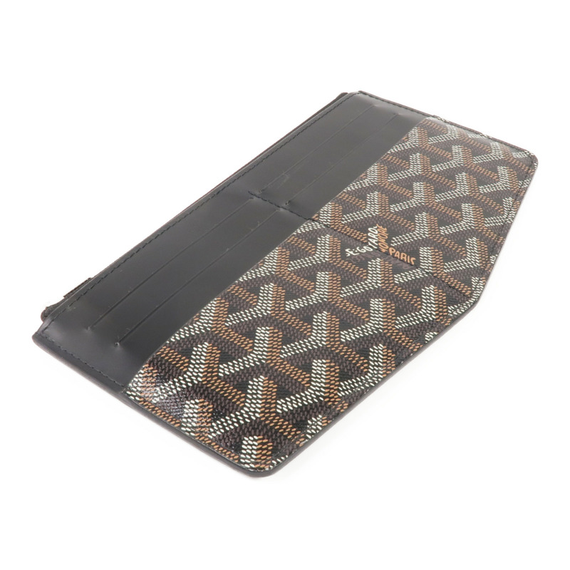 GOYARD 塗層帆布Long Wallet銀扣長錢包-3