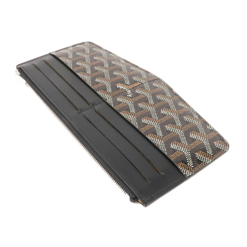 GOYARD 塗層帆布Long Wallet銀扣長錢包-4