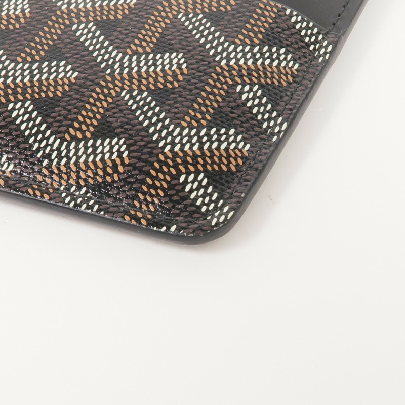 GOYARD 塗層帆布Long Wallet銀扣長錢包-6