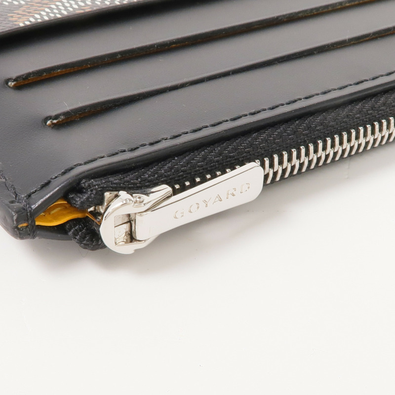 GOYARD 塗層帆布Long Wallet銀扣長錢包-10
