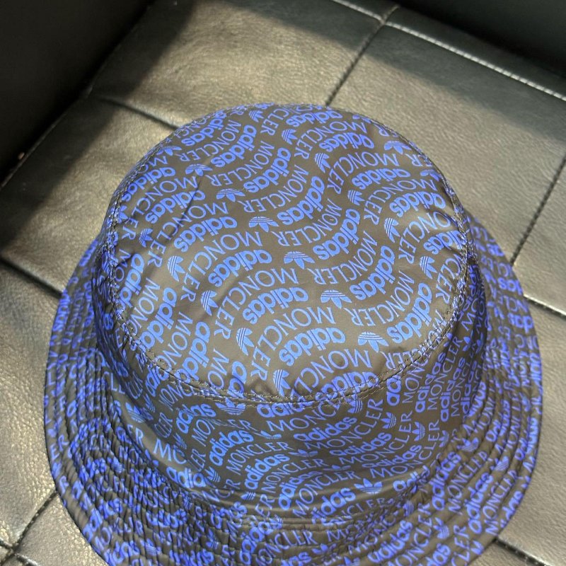 💎Han's house精品服飾💎moncler 聯名 adidas 漁夫帽 雙面用 義大利製 現貨 原價12000-8