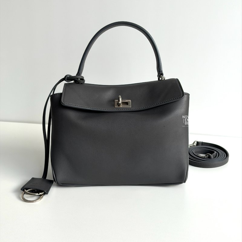 99新🆕 Balenciaga 巴黎世家 Rodeo 灰色銀釦 XS號-0