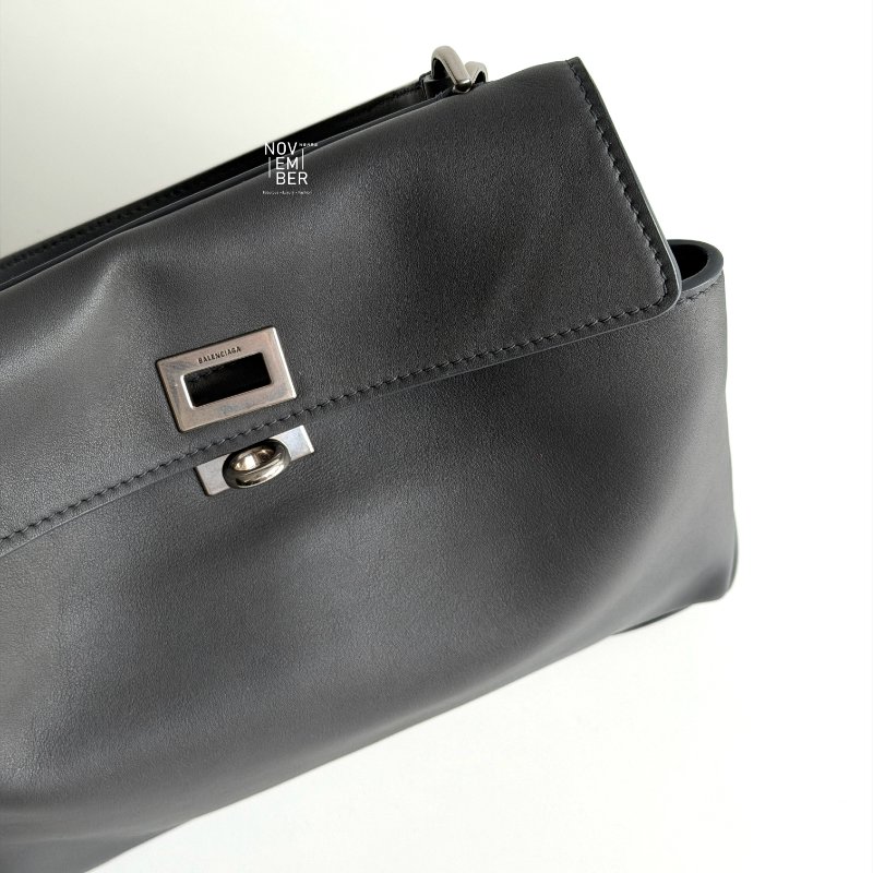 99新🆕 Balenciaga 巴黎世家 Rodeo 灰色銀釦 XS號-3