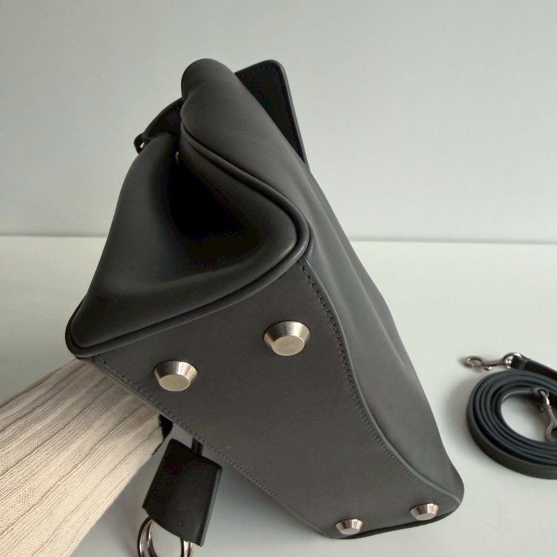 99新🆕 Balenciaga 巴黎世家 Rodeo 灰色銀釦 XS號-10