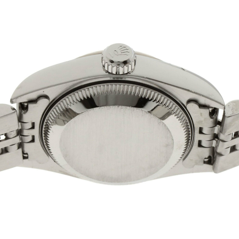 勞力士 79174G Datejust 10P 鑲鑽女錶，精鋼/18K 白金錶殼-6