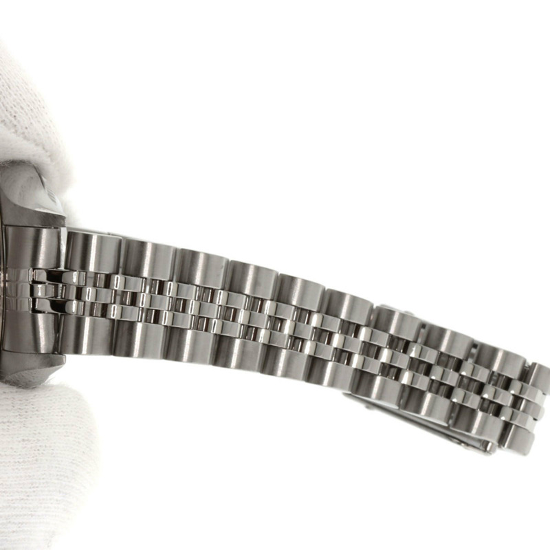 勞力士 79174G Datejust 10P 鑲鑽女錶，精鋼/18K 白金錶殼-8