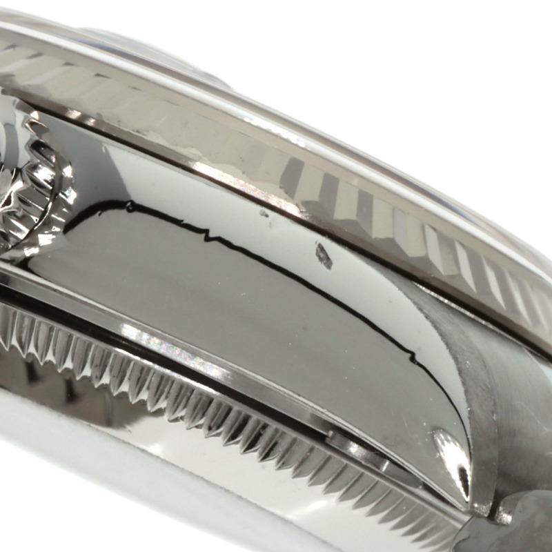 勞力士 79174G Datejust 10P 鑲鑽女錶，精鋼/18K 白金錶殼-10