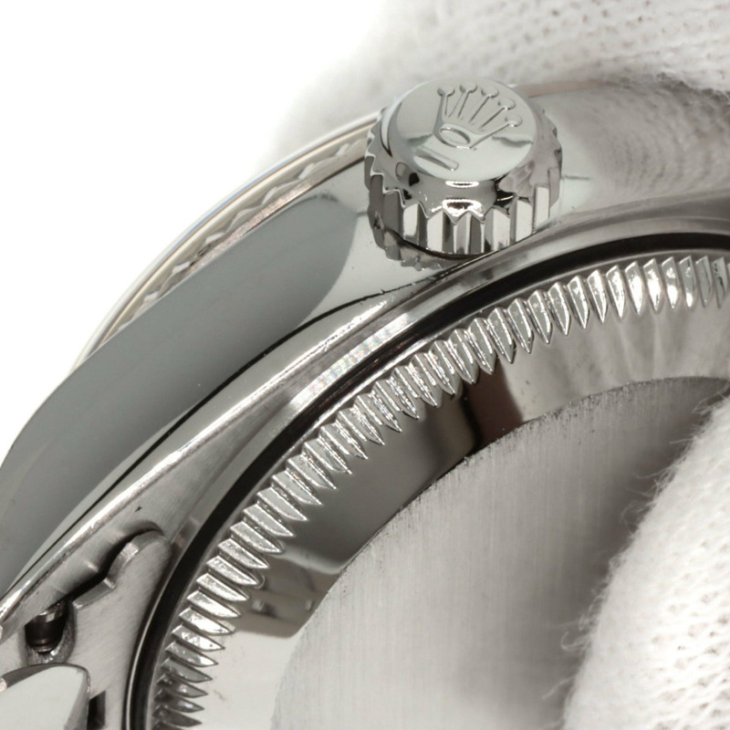 勞力士 79174G Datejust 10P 鑲鑽女錶，精鋼/18K 白金錶殼-11