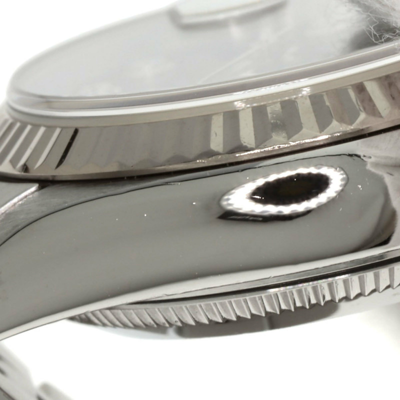 勞力士 79174G Datejust 10P 鑲鑽女錶，精鋼/18K 白金錶殼-14