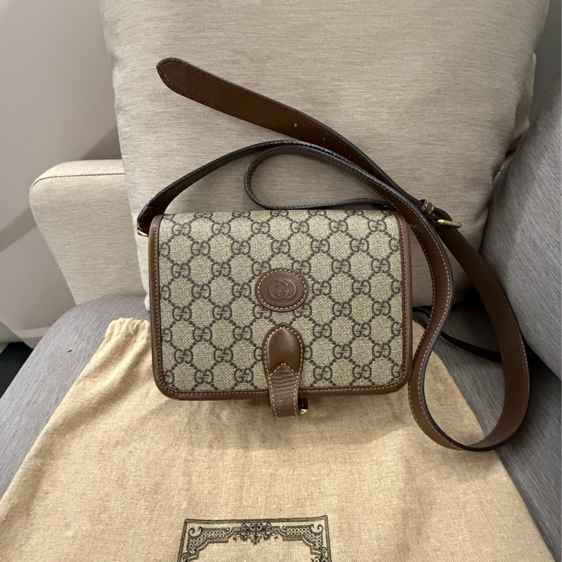 Gucci 老花風琴包-0