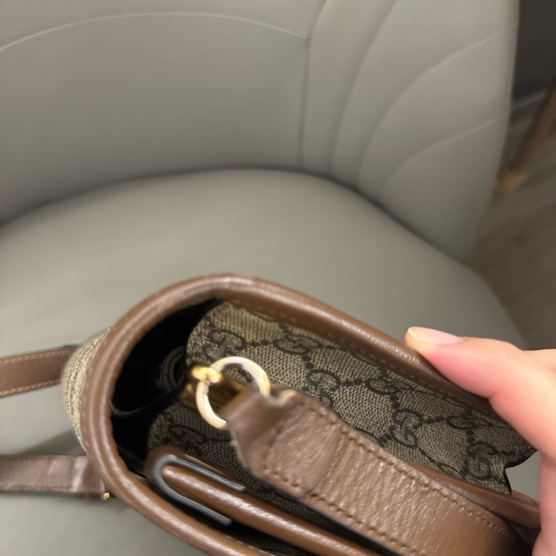 Gucci 老花風琴包-24