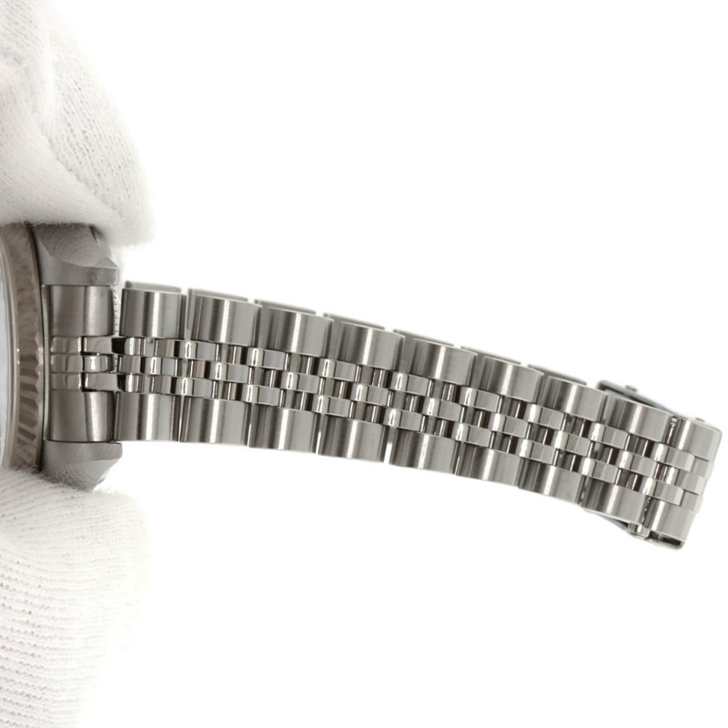 勞力士 79174G Datejust 10P 鑲鑽女錶，精鋼/18K 白金錶殼-8