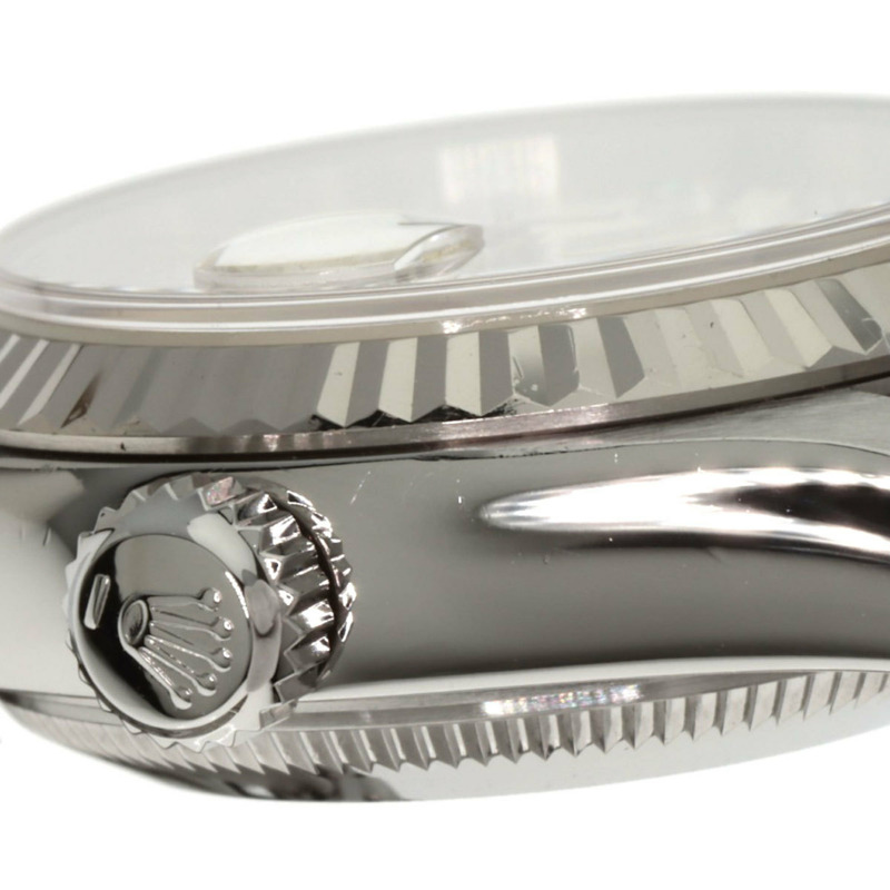 勞力士 79174G Datejust 10P 鑲鑽女錶，精鋼/18K 白金錶殼-9