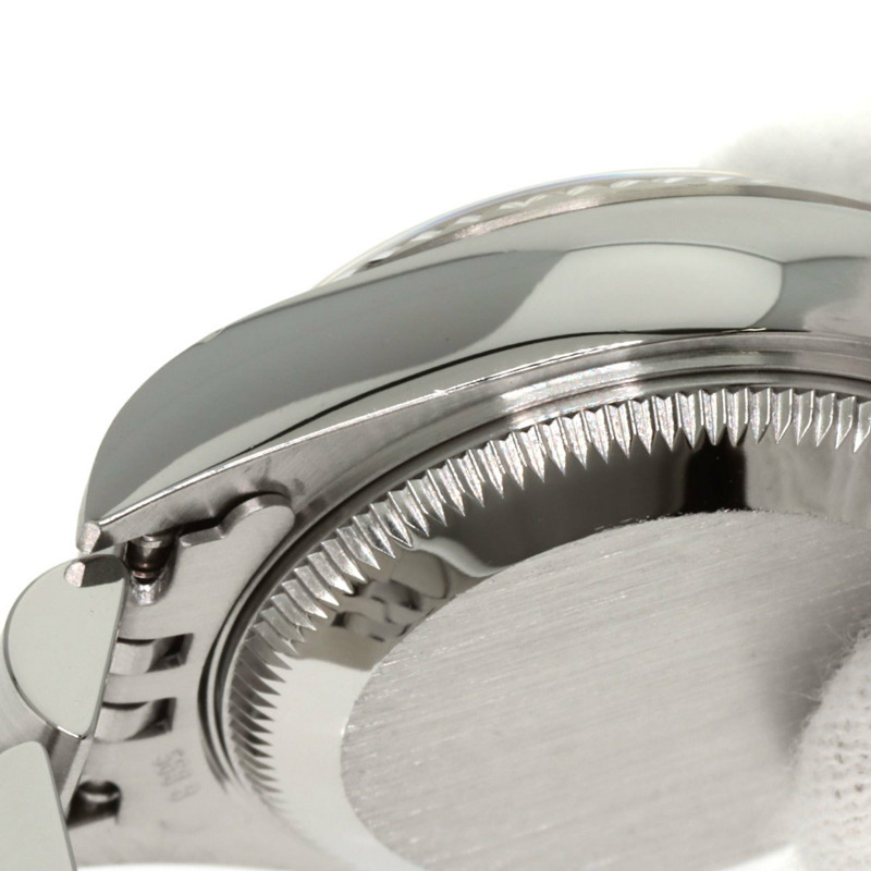 勞力士 79174G Datejust 10P 鑲鑽女錶，精鋼/18K 白金錶殼-12