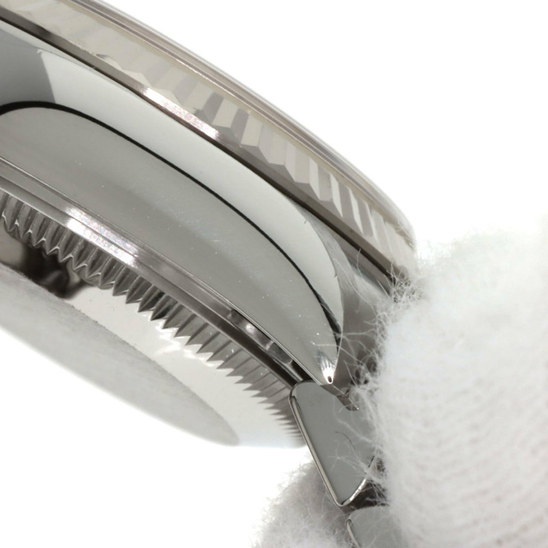 勞力士 79174G Datejust 10P 鑲鑽女錶，精鋼/18K 白金錶殼-14