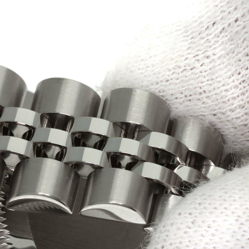 勞力士 79174G Datejust 10P 鑲鑽女錶，精鋼/18K 白金錶殼-20