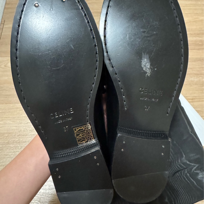 全新 Celine 樂福鞋 黑37-2