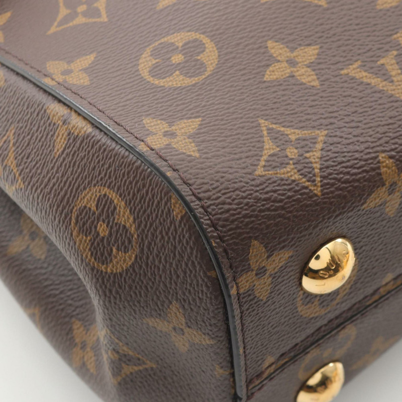 路易威登 Cluny MM 手提包，塗層帆布和皮革，Monogram 圖案，女士，棕色，藍色，波爾多紅，M42735-5