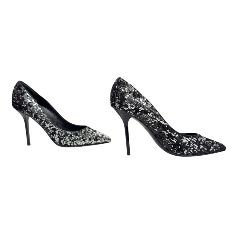 LOUIS VUITTON 亮片 高踭鞋 90mm-4