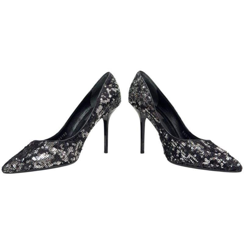 LOUIS VUITTON 亮片 高踭鞋 90mm-5