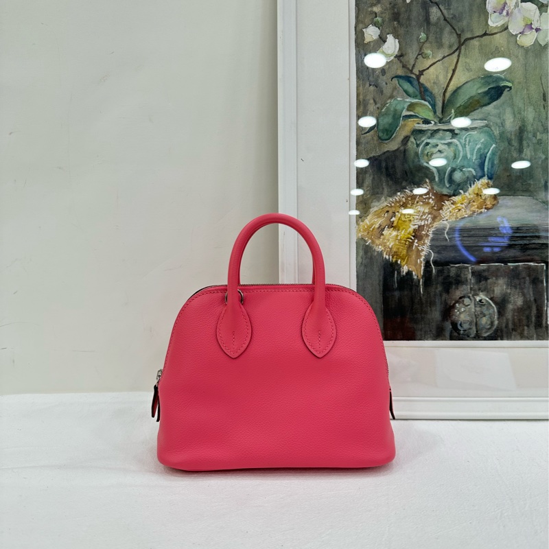 Hermes 愛馬仕 Bolide 保齡球 Mini 19 8W Rose Azalee 杜鵑粉 全新唇膏粉 TC皮 D-1