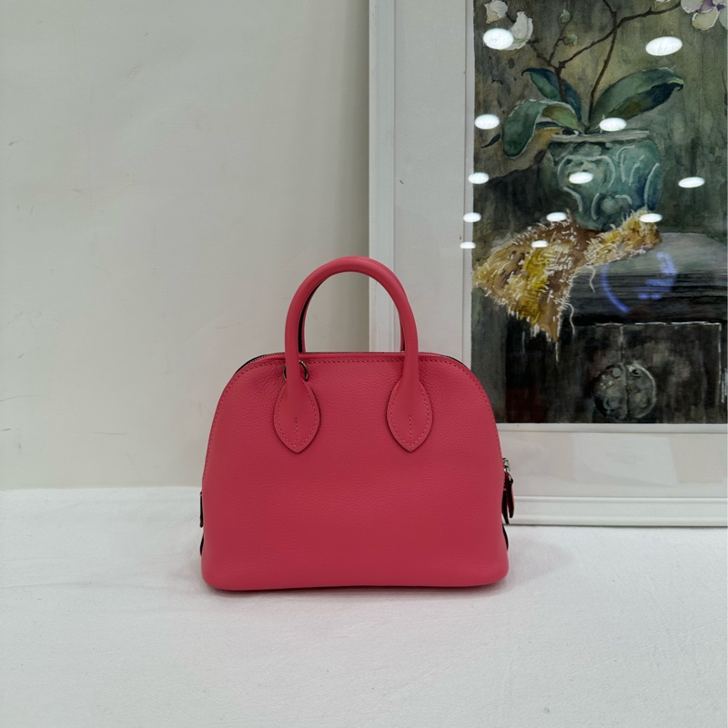 Hermes 愛馬仕 Bolide 保齡球 Mini 19 8W Rose Azalee 杜鵑粉 全新唇膏粉 TC皮 D-2