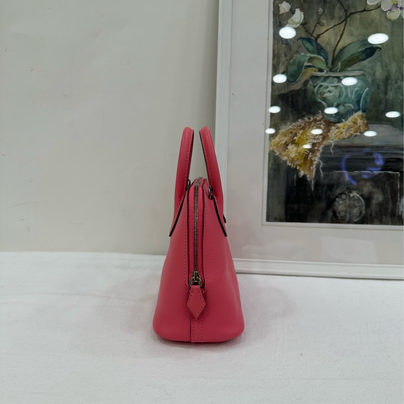 Hermes 愛馬仕 Bolide 保齡球 Mini 19 8W Rose Azalee 杜鵑粉 全新唇膏粉 TC皮 D-3
