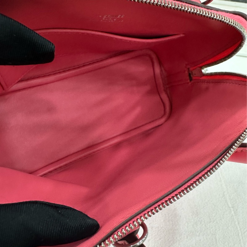 Hermes 愛馬仕 Bolide 保齡球 Mini 19 8W Rose Azalee 杜鵑粉 全新唇膏粉 TC皮 D-8