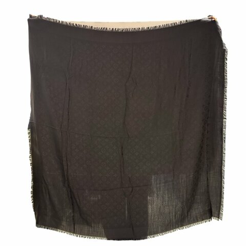LV SCARF BLACK