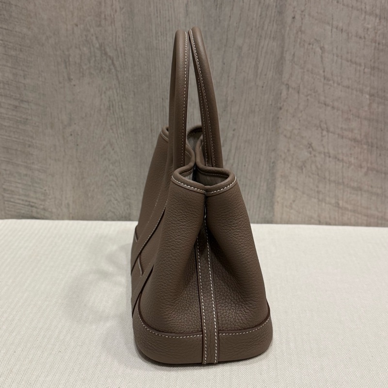 Hermes Mini Garden Party Etoupe大象灰 K刻-1