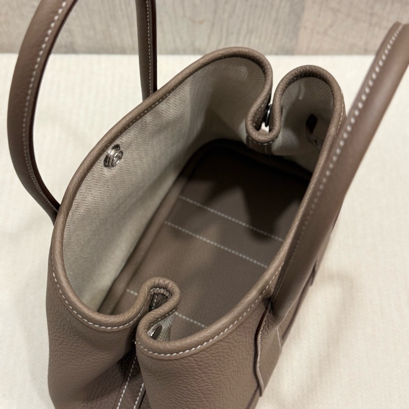 Hermes Mini Garden Party Etoupe大象灰 K刻-4