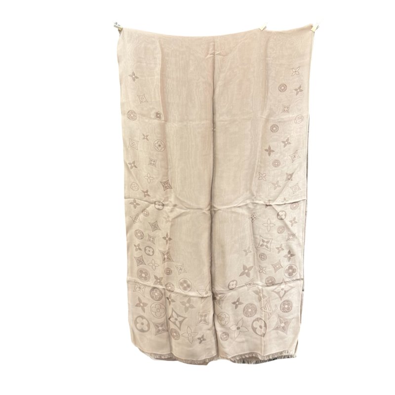 LV SCARF GREY PINK-4