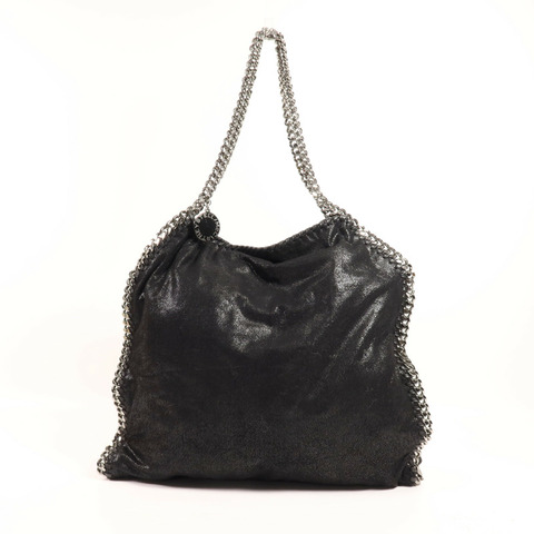 Stella McCartney 聚酯纖維Stella McCartney Shoulder Bag銀扣鏈帶肩背袋