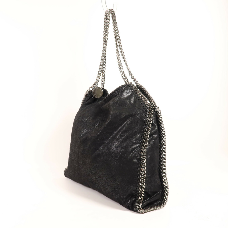 Stella McCartney 聚酯纖維Stella McCartney Shoulder Bag銀扣鏈帶肩背袋-2