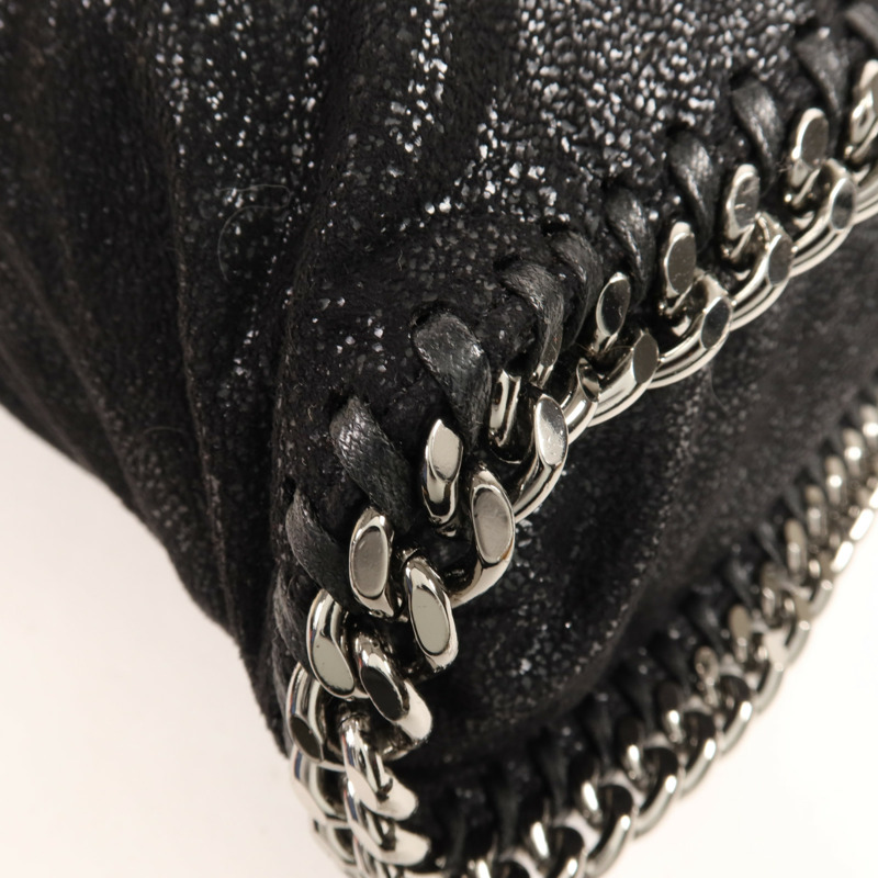 Stella McCartney 聚酯纖維Stella McCartney Shoulder Bag銀扣鏈帶肩背袋-5