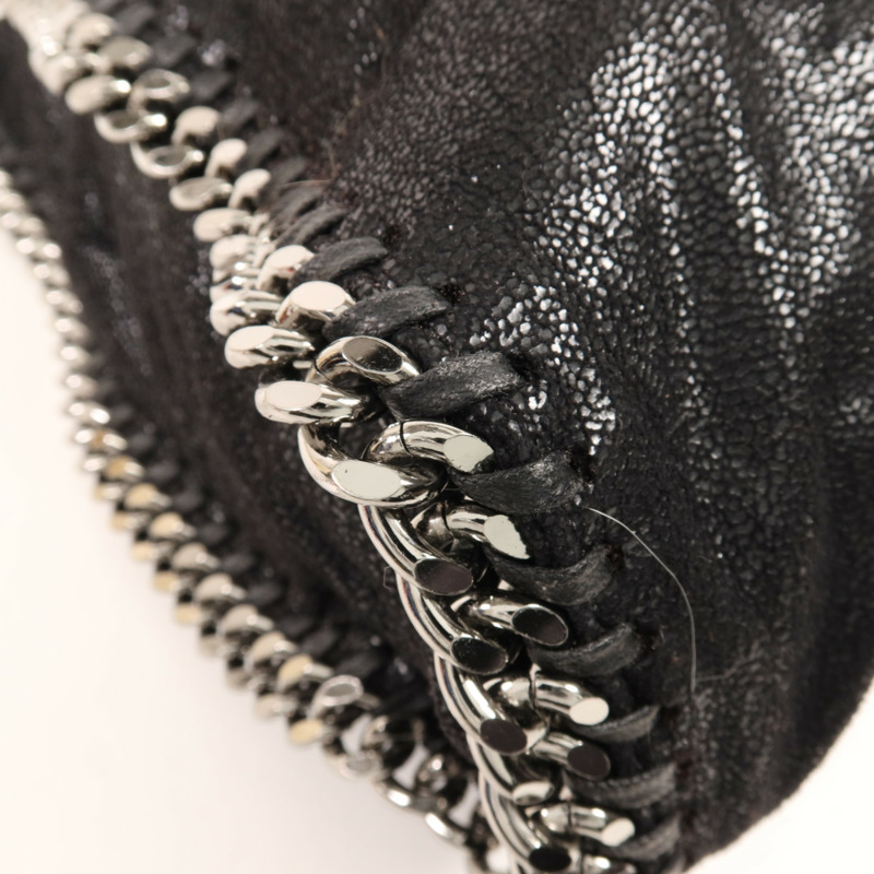 Stella McCartney 聚酯纖維Stella McCartney Shoulder Bag銀扣鏈帶肩背袋-6