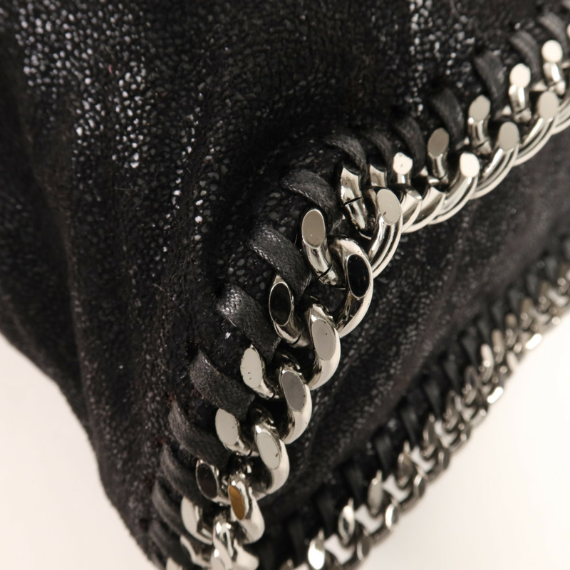 Stella McCartney 聚酯纖維Stella McCartney Shoulder Bag銀扣鏈帶肩背袋-7