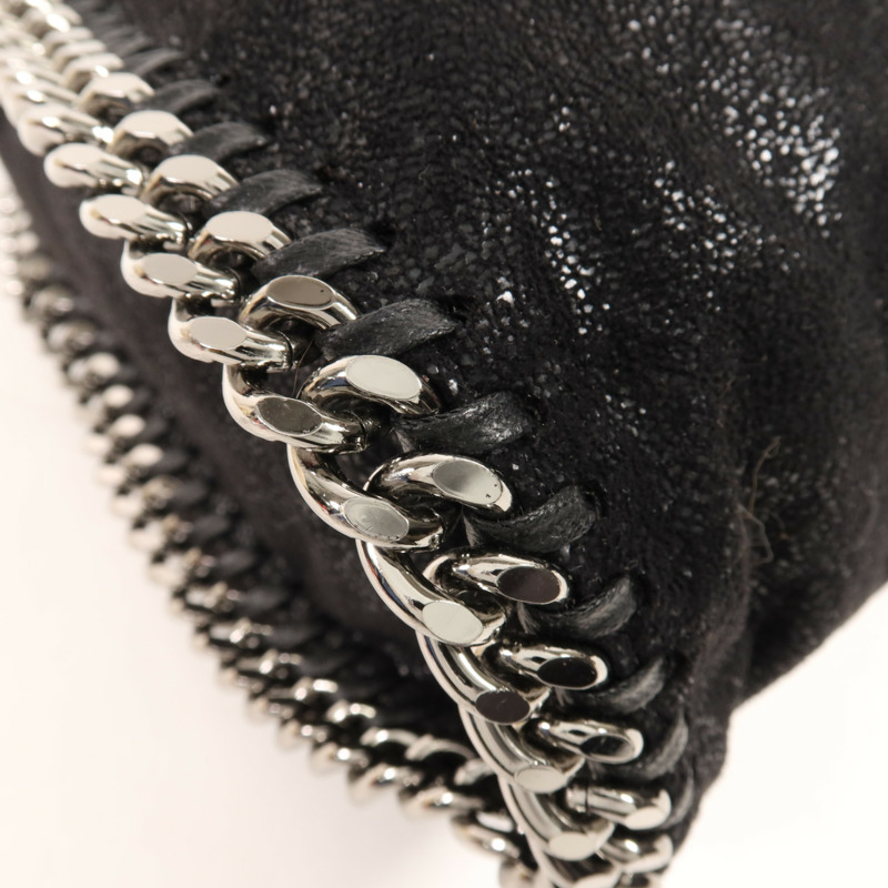 Stella McCartney 聚酯纖維Stella McCartney Shoulder Bag銀扣鏈帶肩背袋-8