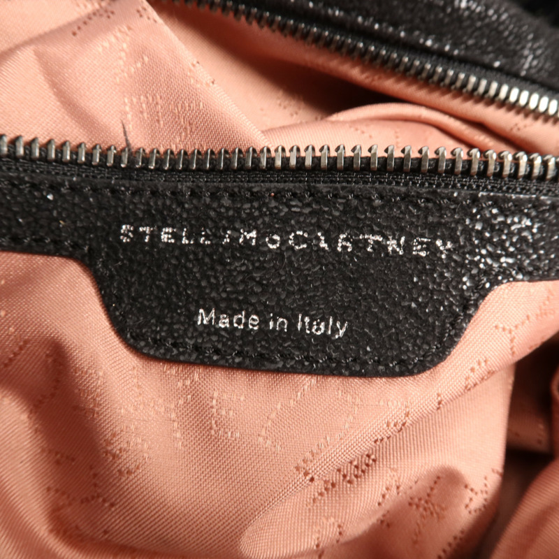 Stella McCartney 聚酯纖維Stella McCartney Shoulder Bag銀扣鏈帶肩背袋-10