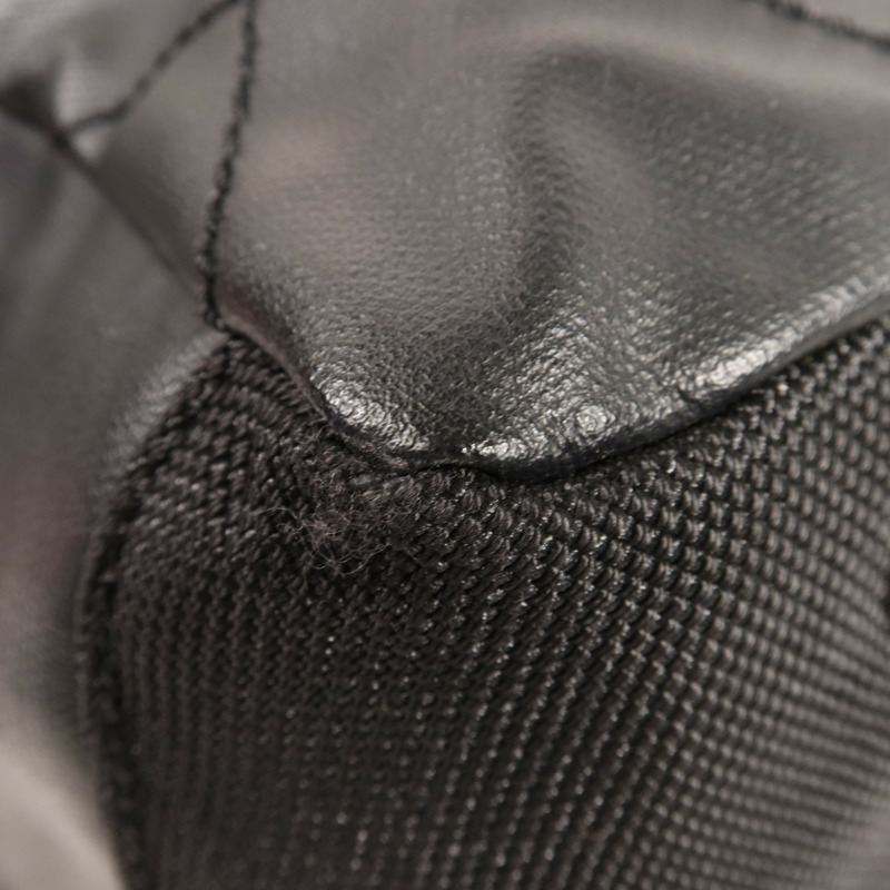 CHANEL 塗層帆布/尼龍Paris Biarritz Tote銀扣手挽袋-8