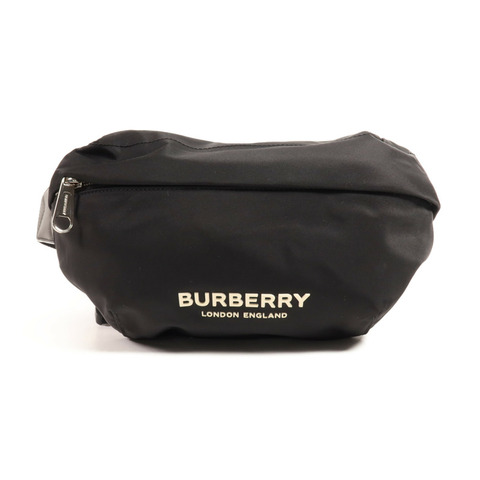 BURBERRY 尼龍Waist Bag銀扣腰包