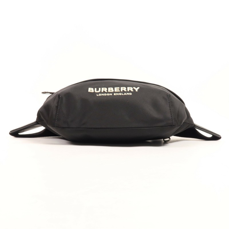 BURBERRY 尼龍Waist Bag銀扣腰包-3