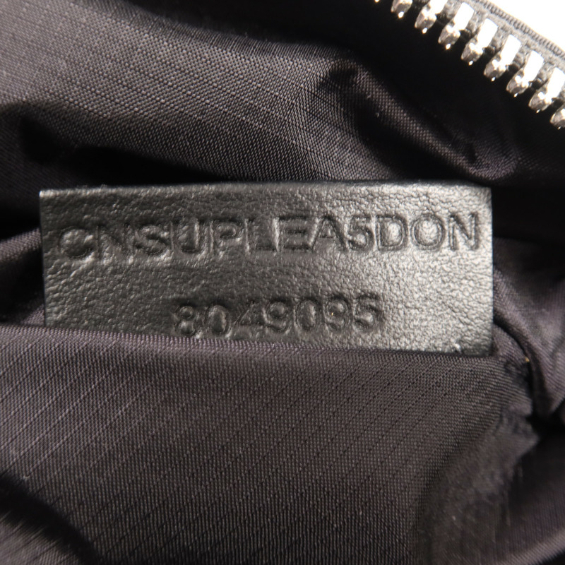 BURBERRY 尼龍Waist Bag銀扣腰包-11