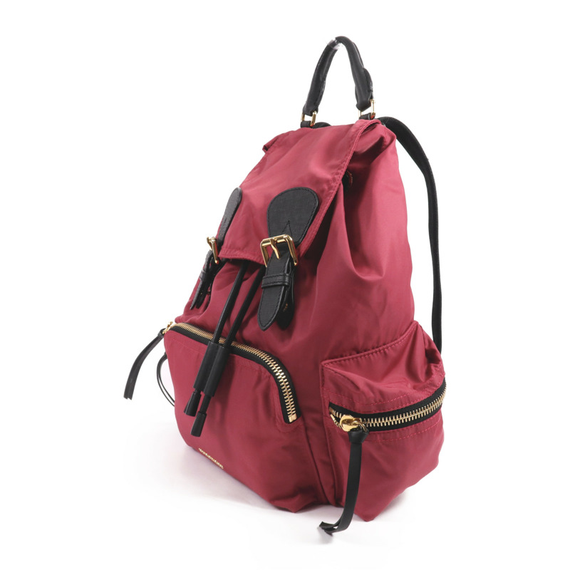 BURBERRY 尼龍Backpack金扣背包-2