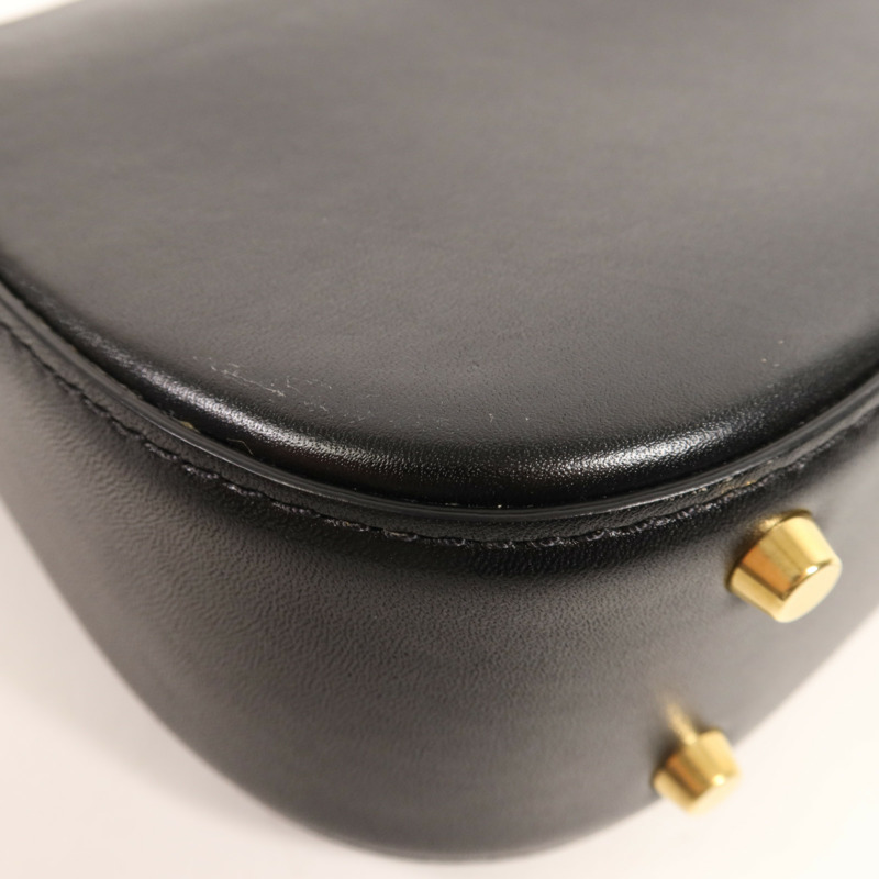 Valentino 牛皮皮革Shoulder Bag金扣肩背袋-8