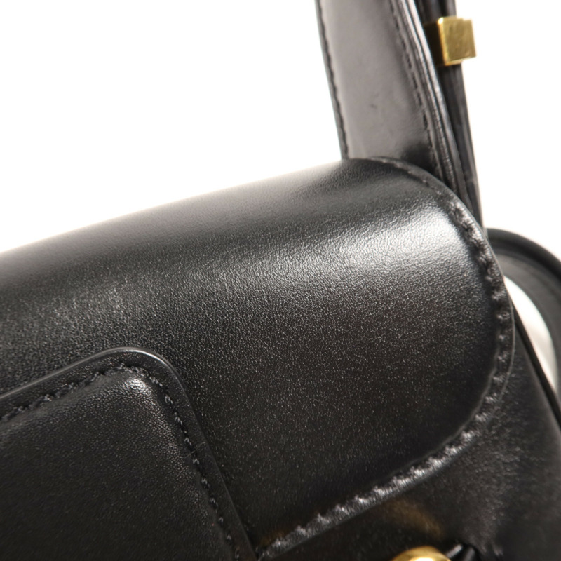 Valentino 牛皮皮革Shoulder Bag金扣肩背袋-14