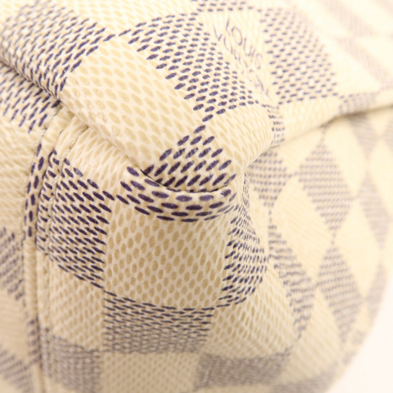 LOUIS VUITTON Damier Azur Lymington金扣手挽肩背兩用袋-5