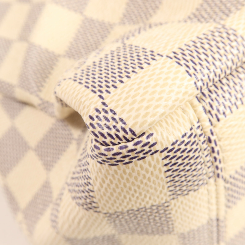 LOUIS VUITTON Damier Azur Lymington金扣手挽肩背兩用袋-8