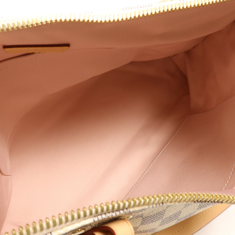 LOUIS VUITTON Damier Azur Lymington金扣手挽肩背兩用袋-9