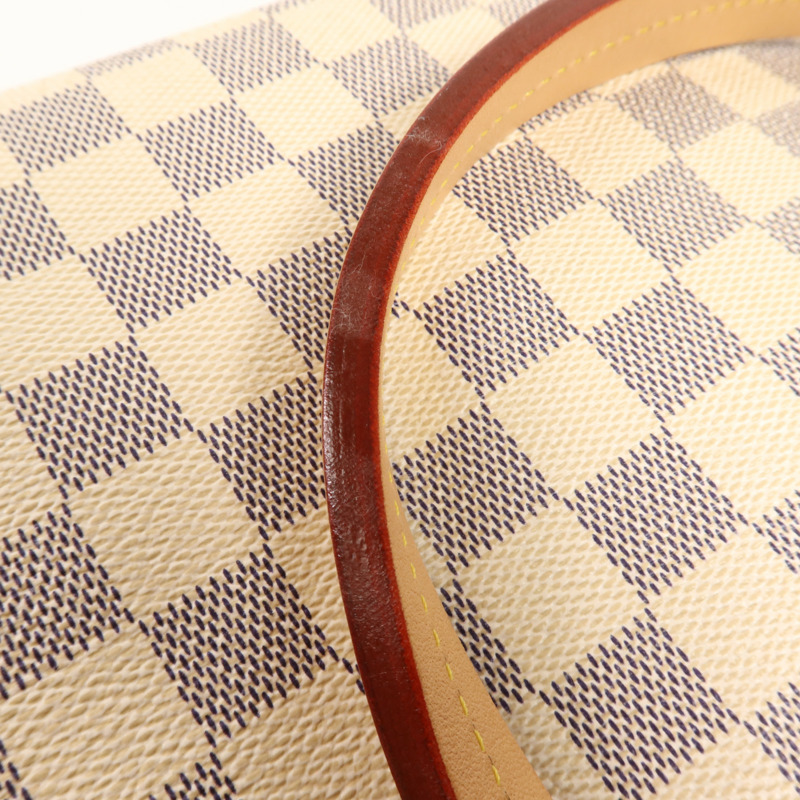 LOUIS VUITTON Damier Azur Lymington金扣手挽肩背兩用袋-14